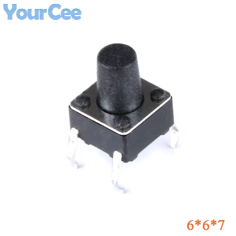 

100 шт. тактильных кнопочных переключателей Your Cee 6x6 мм