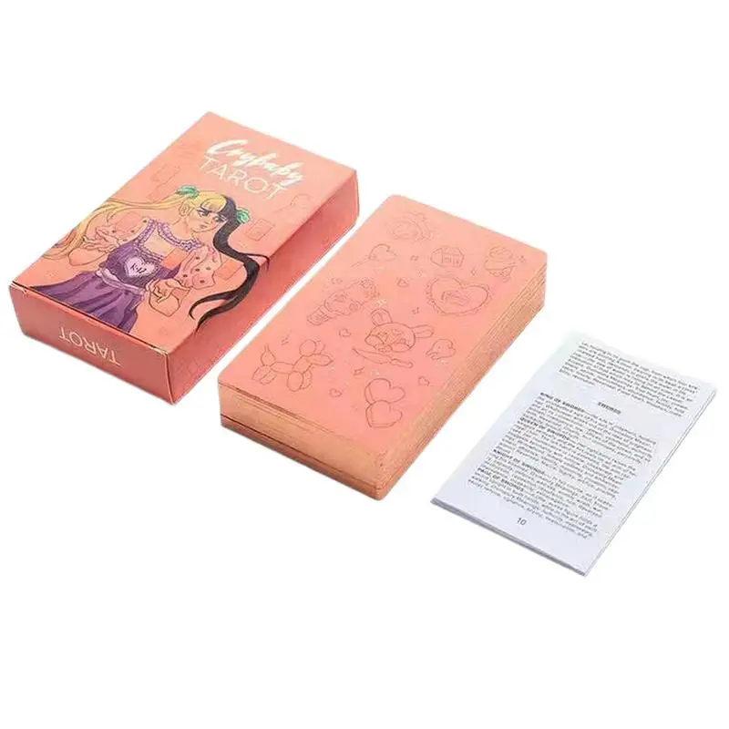 

Новые карты Таро Crybabay для страниц, настольная игра для страниц с руководством, настольная игра для взрослых и семьи