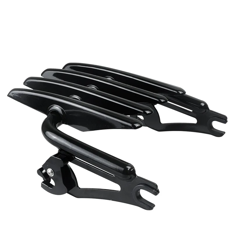 

Черный багажник Stealth для Harley Electra Street Glide Road King FLHX FLHT Ultra Limited 2009-2024, аксессуары для мотоциклов