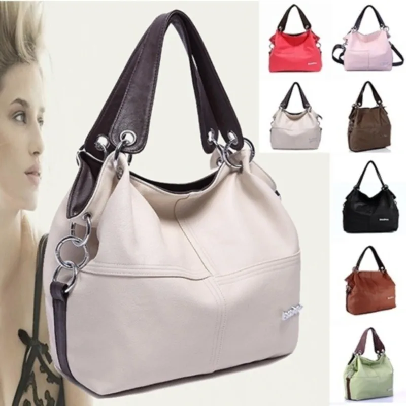

Брендовая Новая модная женская роскошная сумка, вместительная композитная сумка, женская кожаная сумка-мессенджер через плечо, сумка-тоут, кошелек