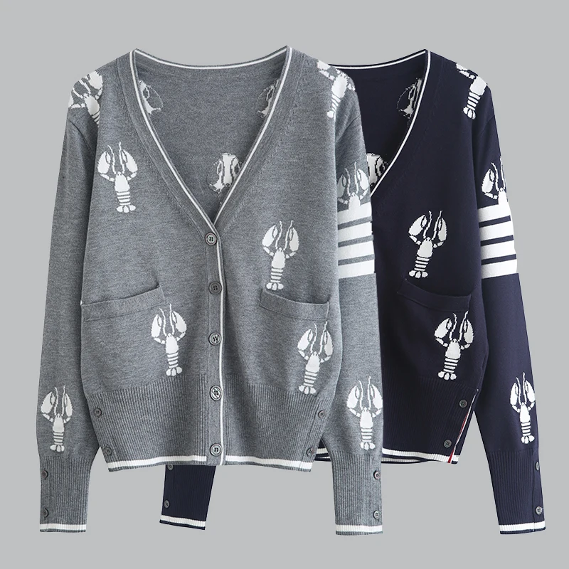 

2023 Autumn And Winter Women's Sweater Cardigan Long Sleeve Slim Fit Elegant Comfortable Sweet Casual Single Breasted Top Coat