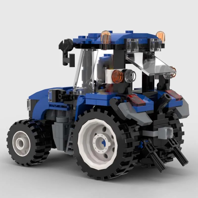 Набор из 198 деталей: Скоростной спортивный автомобиль и мини-трактор MOC. Модульный конструктор для самостоятельной сборки. Креативный дизайн. Популярная игрушка для мальчиков. Рождественский подарок. (art.: 3920d7ca23645) - 3920d7ca23645