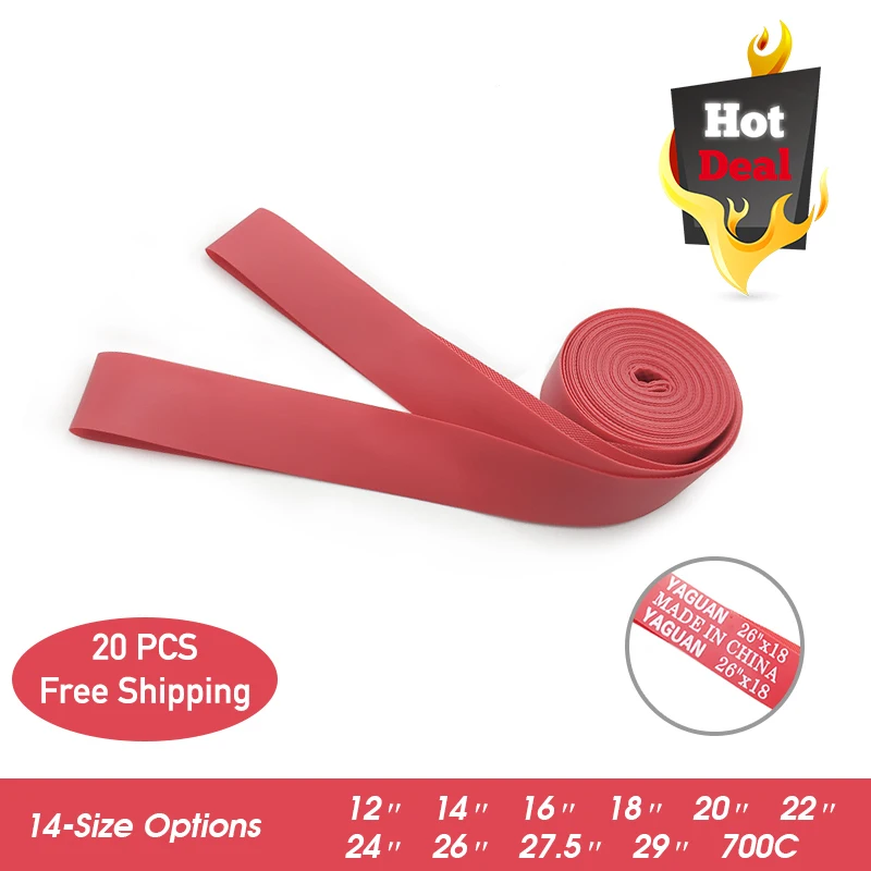 

10 Pairs Wholesale Premium PVC Anti-Puncture Rim Tapes Strips MTB Mountain Bike Road Bicycle Tire Liner Band Tube Protector