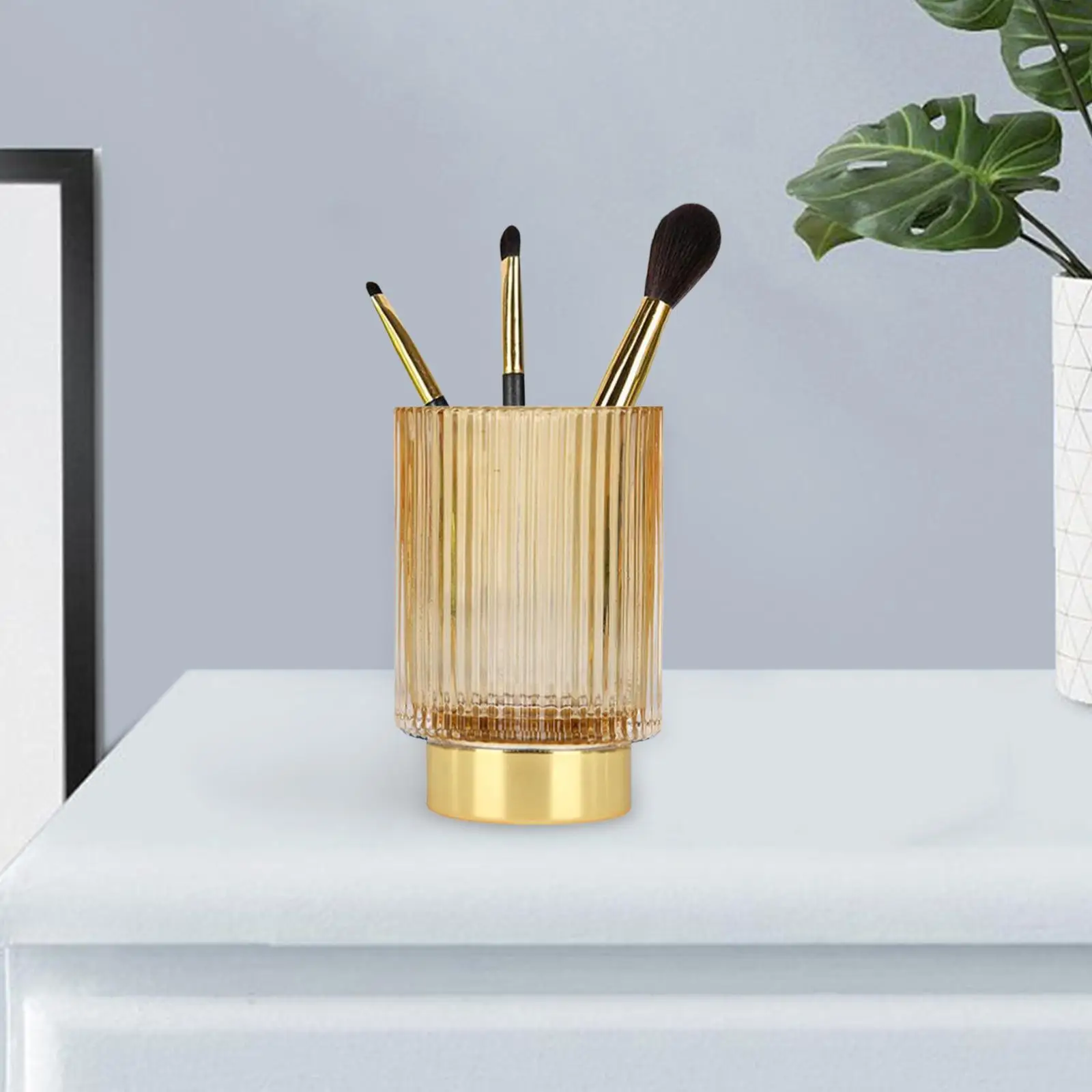 Скандинавский косметический ящик для хранения кистей настольный органайзер