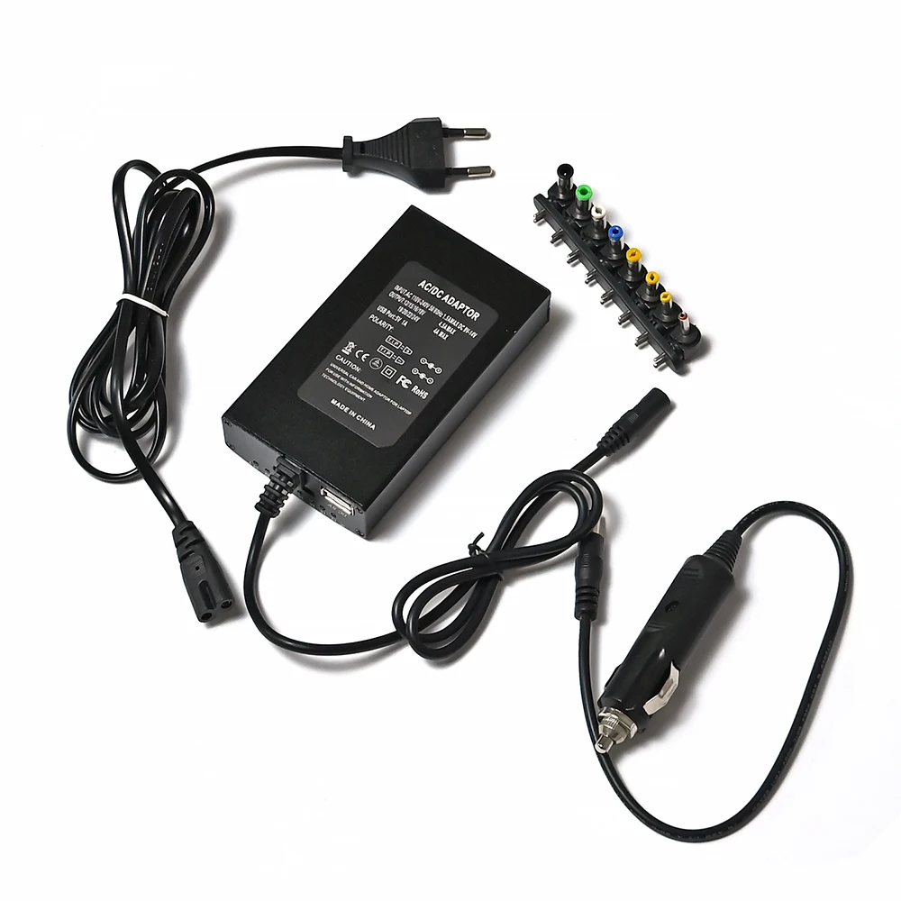 Многофункциональный блок питания для ноутбука адаптер автомобильного зарядного