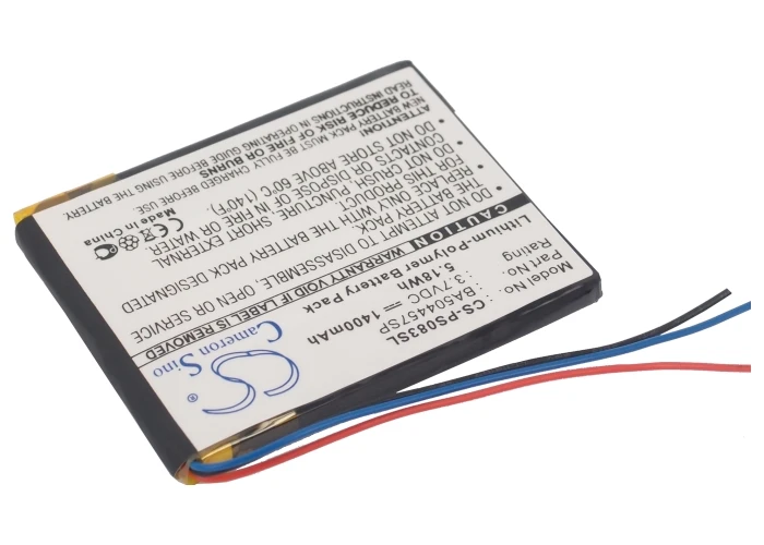 Фото Аккумулятор Cameron Sino 1400 мАч для Philips GoGear Muse SA2MUS16S/02 SA3MUS08S/37 BA504457SP №3