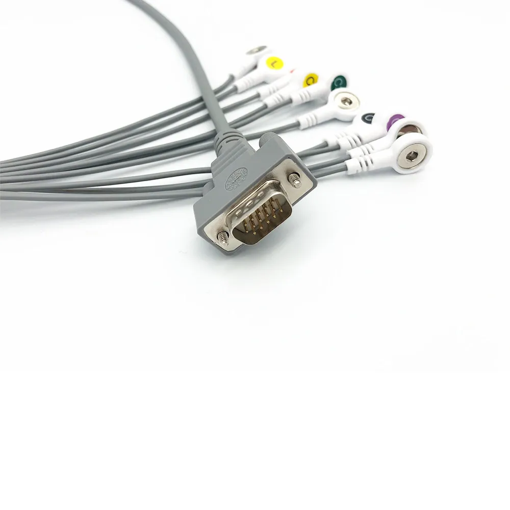 Фото Совместимый динамический ЭКГ-кабель Compatible3000-DX MGY-H4 №4