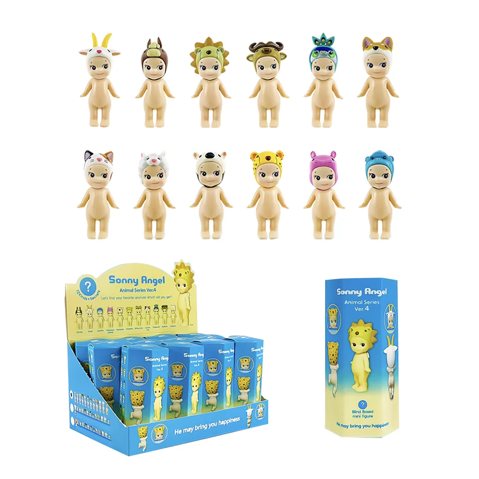 Sonny Angel Party Generation 4 Слепая Коробка-серия Животных Декоративная Фигурка Для