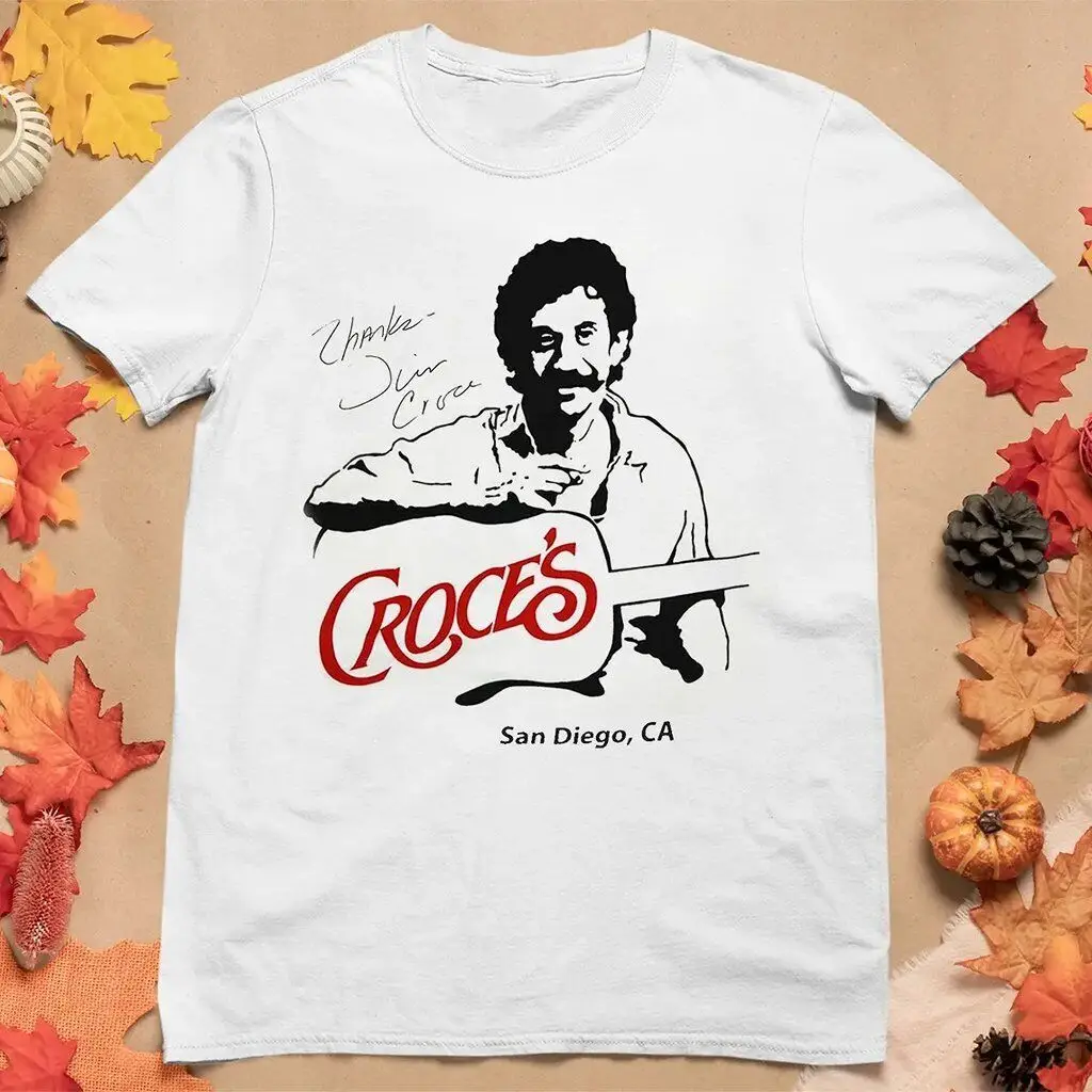 Новый подарок для гитары Jim Croce фанатов женская рубашка унисекс LM01_136