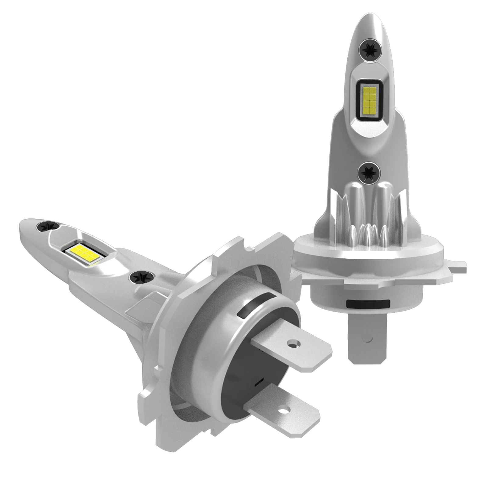 9000LM H7 Led Turbo 6000K 12V Лампа для фар Двойная медная трубка 90 Вт CSP автомобильных