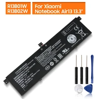 replacement laptop battery r13b01w for xiaomi mi notebook air 13 13 3 161301 01 r13b02w rechargeable battery 5320mah