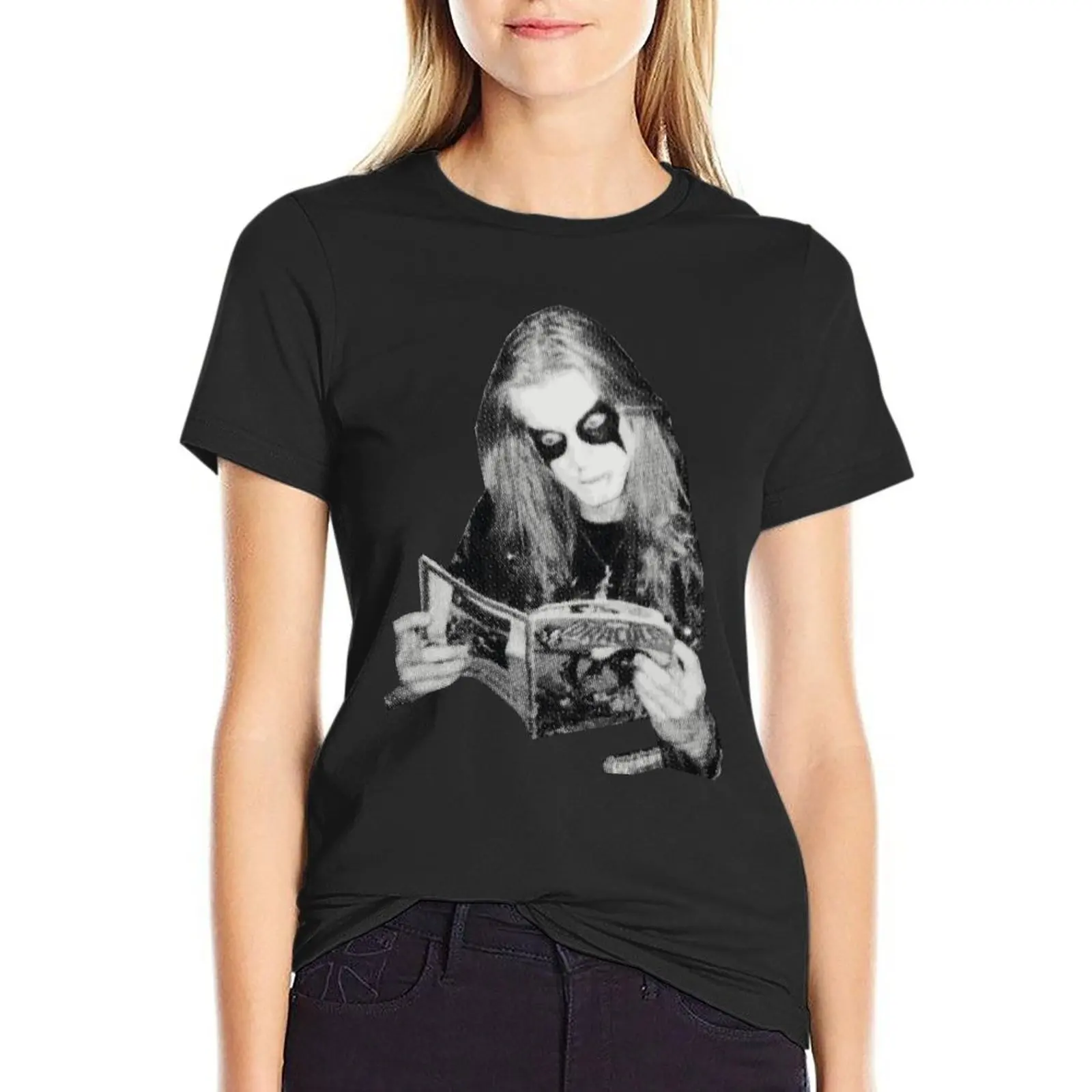 

Футболка оверсайз с Дракулой, Mayhem Per Ohlin, Morbid Candlemass, Брендовая женская одежда с коротким рукавом, уличная одежда