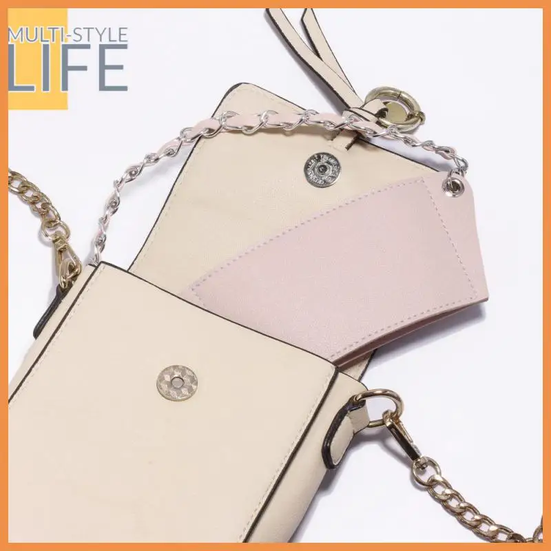 

New Style Portable Glass Bottle Holster PU Leather Cup Holder Eco-friendly Coffee Cup Bag Removable Chain Bottle Cap Tote Bag