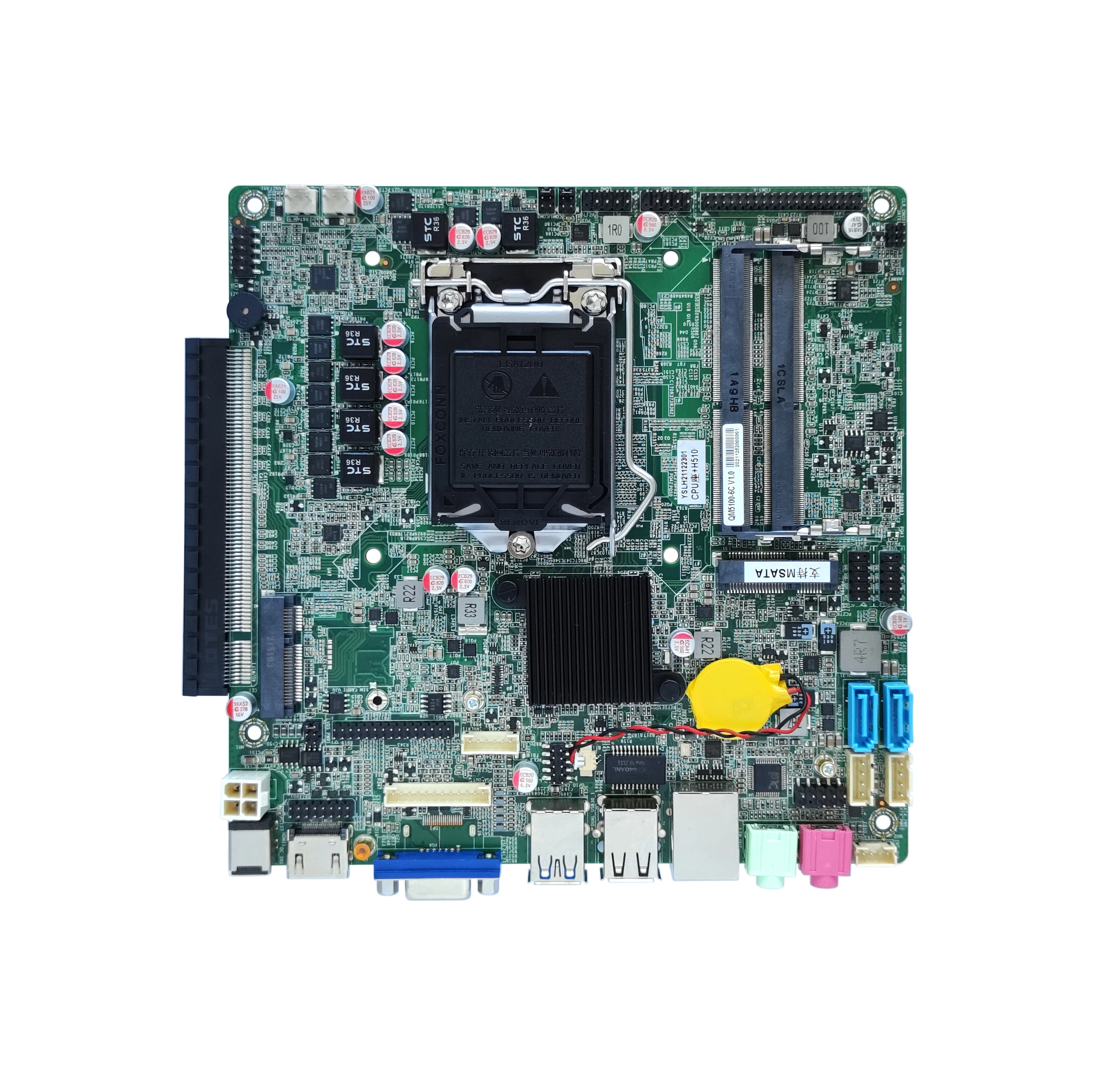 Фото Материнская плата ELSKY с процессором I5-10400 Quad Core, оптовая продажа, HD-MI, VGA, 2L-DP, LGA 1700 для игр №2