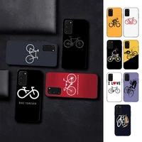 lvtlv bike cycling art phone case for samsung s10 21 20 9 8 plus lite s20 ultra 7edge