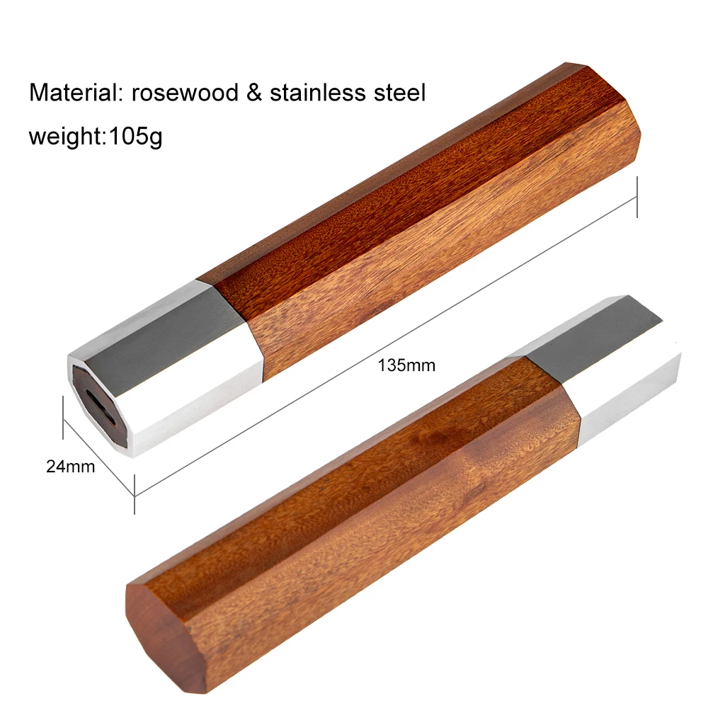 Натуральная деревянная ручка ножа и принимаются цвет будет отличаться | Дом сад