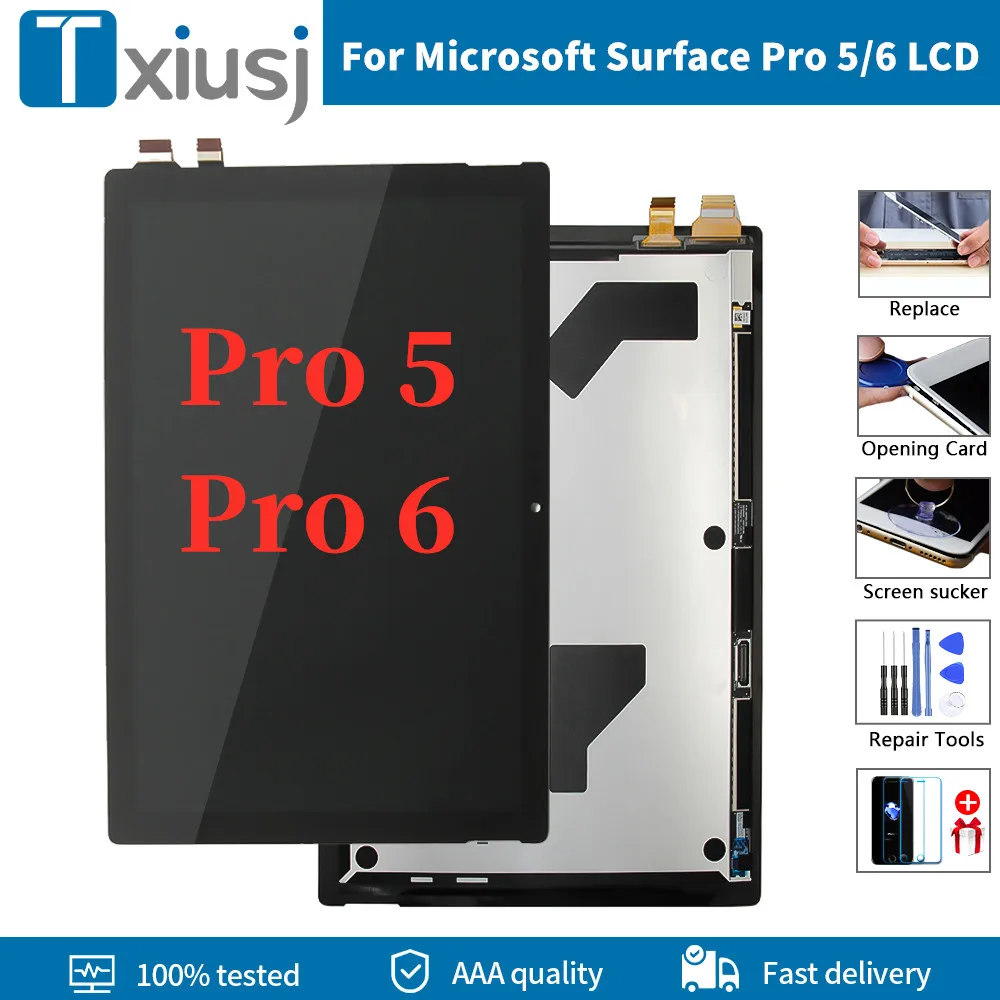 12, 3  100%    Microsoft Surface Pro 5 1796 Pro 6 1807 -       Pro 5 Pro 6 LCD