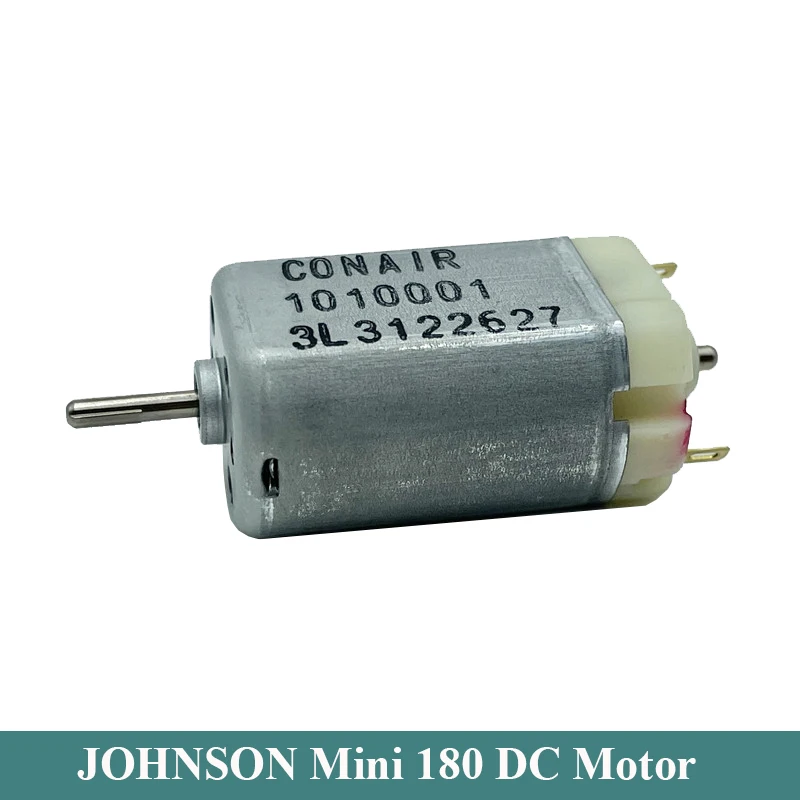 Высокоскоростная карбоновая щетка JOHNSON Mini 180, 20 мм * 15 мм * 32 мм, 3 В постоянного тока, 6 в, 9 В, 12 В, 13600 об/мин, мощная магнитная игрушка «сделай сам» для хобби, лодка для кошек