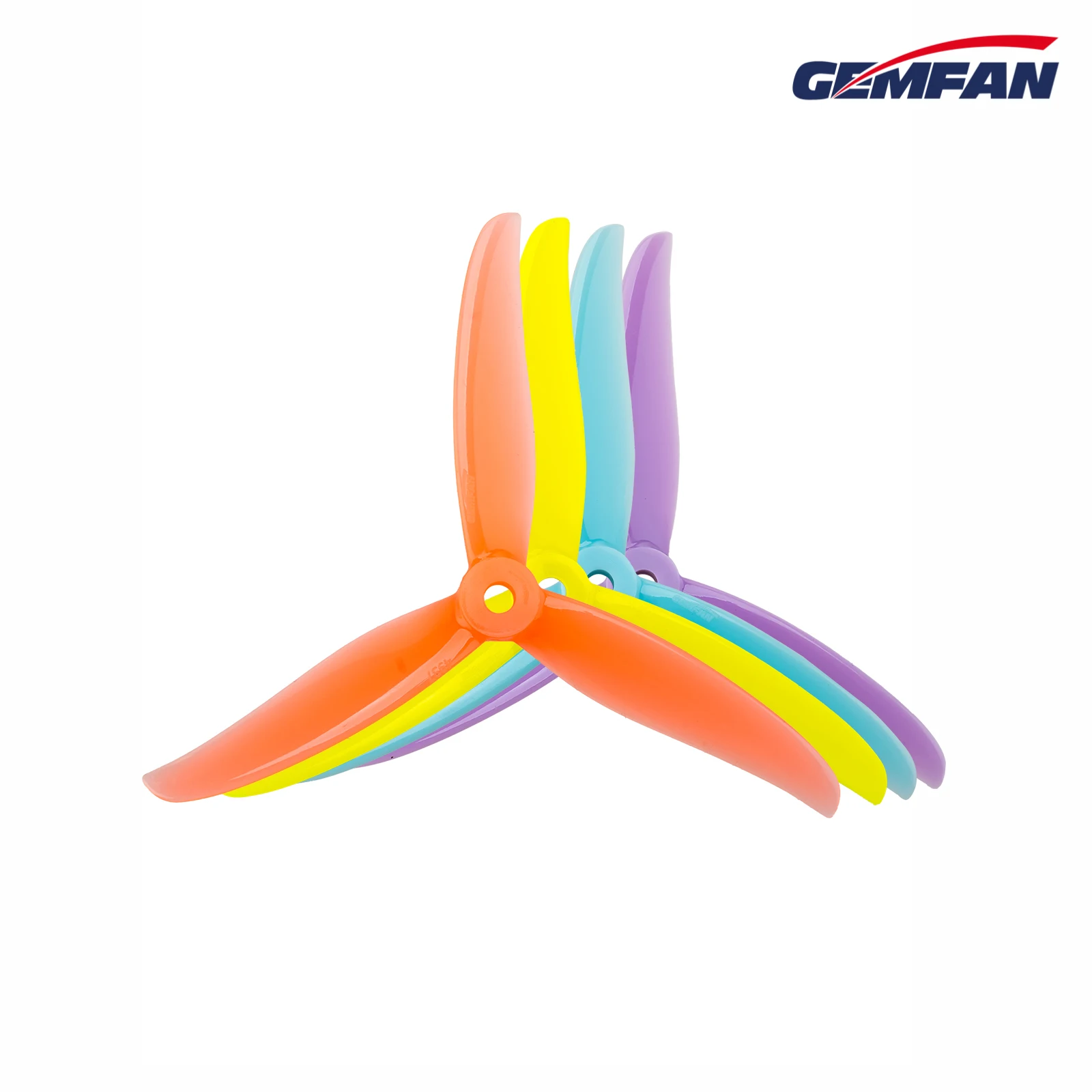 

6 пар (6CW + 6CCW) Gemfan Hurricane 4937 4.9X3.7X3 3-лопастные PC пропеллеры для FPV Freestyle Juicy Sbang 5-дюймовые дроны DIY части