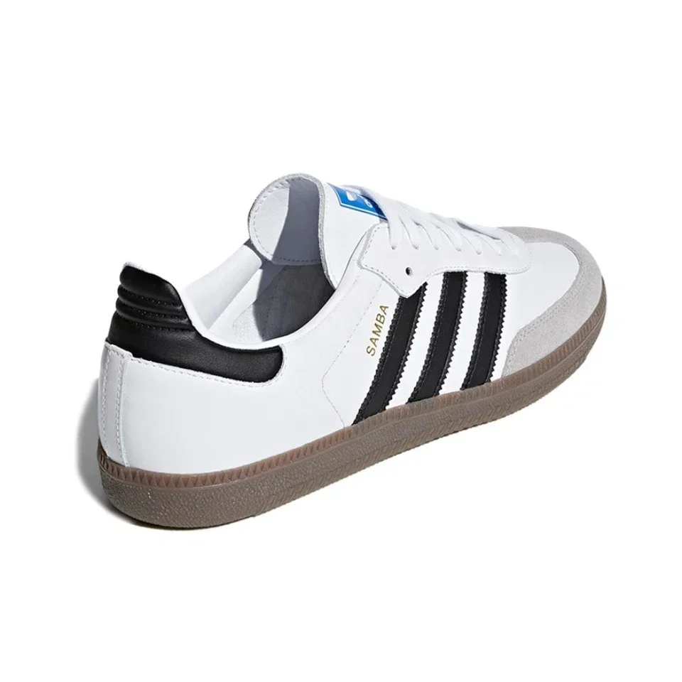 Оригинальная мужская и женская противоскользящая одежда Adidas Samba светлого цвета