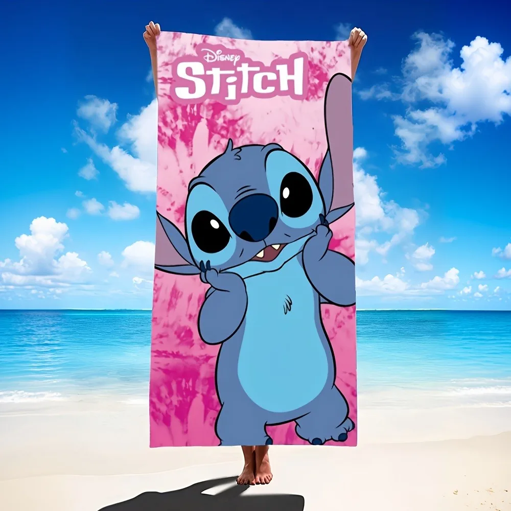 

MINISO Пляжное полотенце Stitch Розовый
