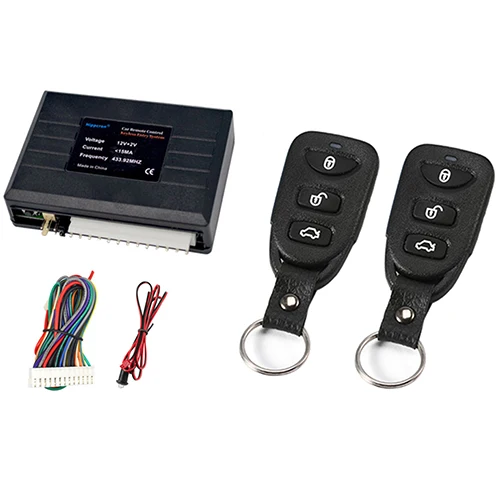 

Hippcron Автомобильный дистанционный центральный замок, дверной вход без ключа, автомобильная сигнализация, открытый багажник со световыми вспышками