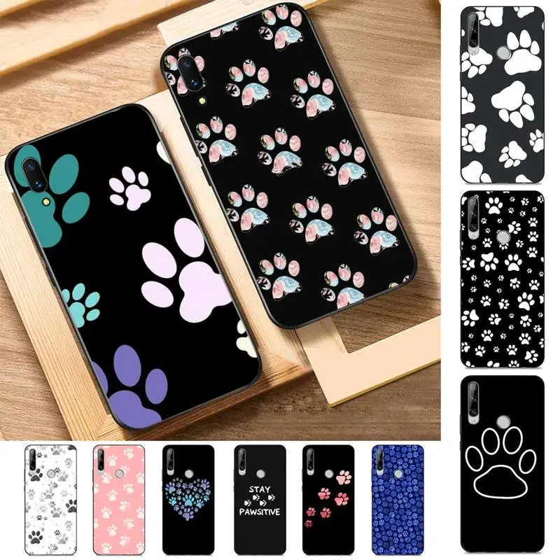 

Yinuoda Best Friends Dog Paw Phone Case for Huawei Y 6 9 7 5 8s prime 2019 2018 enjoy 7 plus