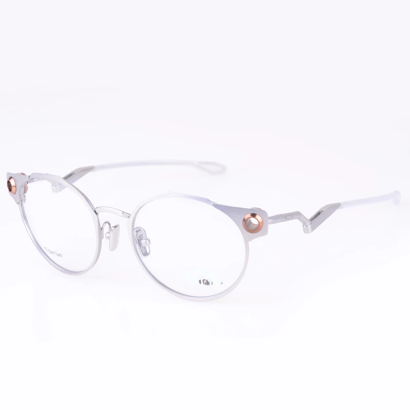 Винтажная оправа из чистого титана для близорукости