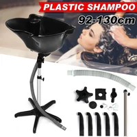 height adjustable hair washing salon basin shampoo bowl sink drain hose stand holder home bathroom fixture for sick elder