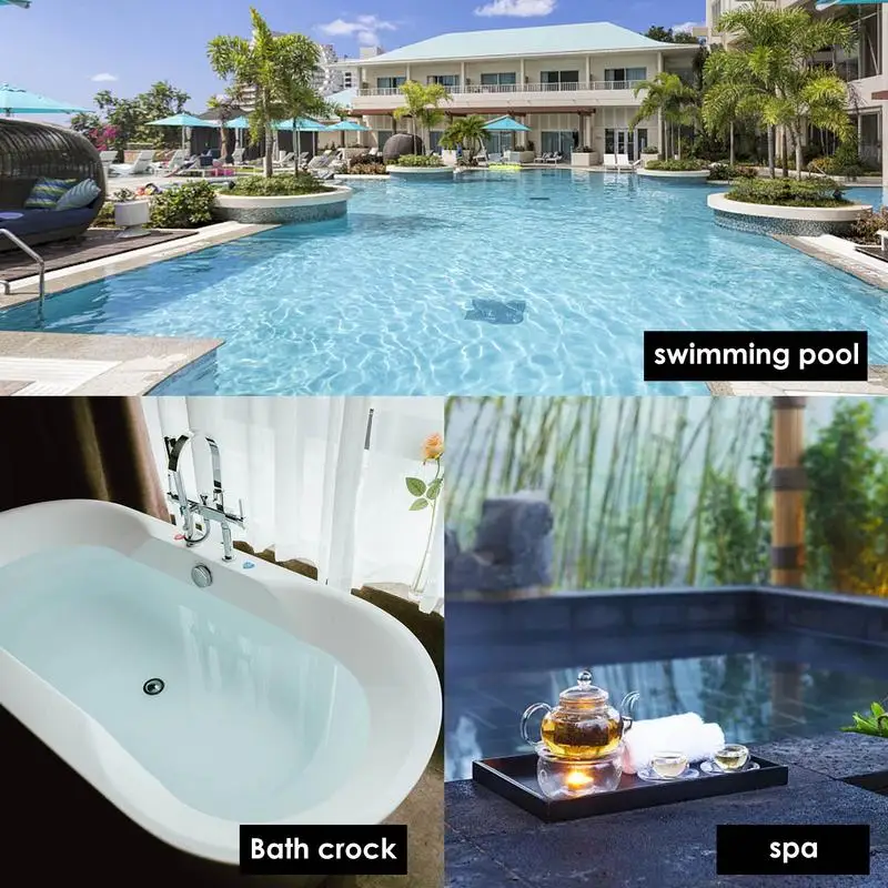 Плавающий дозатор хлора для бассейна с термометром автоматическая коробка