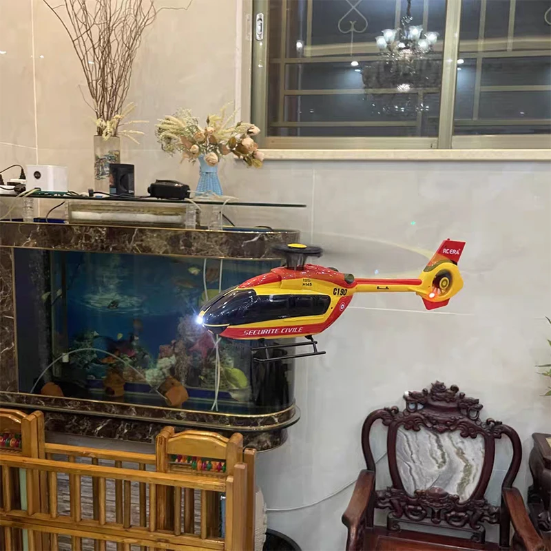 Вертолет C190 Rc с дистанционным управлением бесщеточный двигатель фиксированная