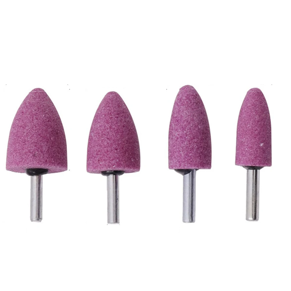 

1 Pc Polishing Head Grinding Bit W/6mm Shank Red Corundum Conical Grinding Head For Polishing Rust Removal Grinder Accessories