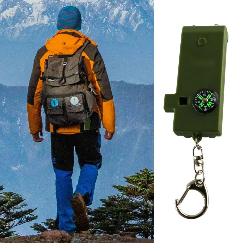 

Многофункциональный свисток, полезный высокий децибел, точный компас, профессиональный безопасный свисток, товары для кемпинга