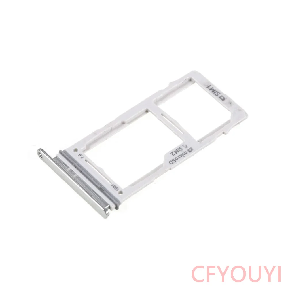 

For Samsung Galaxy S10 Plus + G975 Dual SIM Card Tray Hold Slot Replacement Part S10 G973