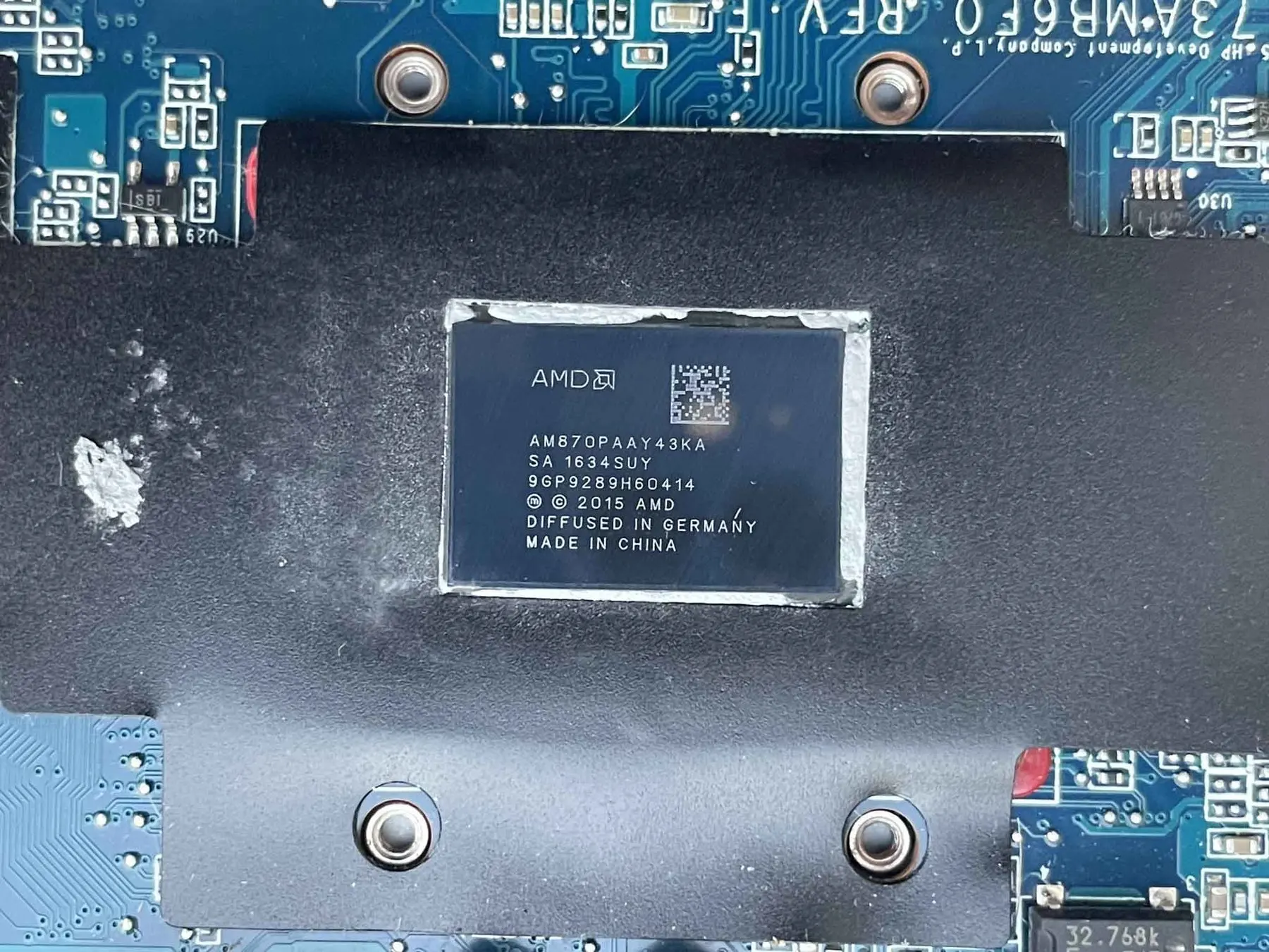 Материнская плата для ноутбука HP Probook 455 G3 DAX73AMB6F0 FRU 828431-601 CPU A10-8700P RAM DDR3 100%