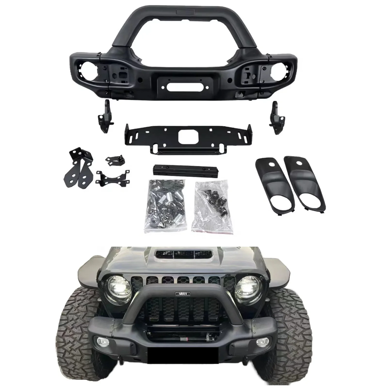 TKZCRST короткая защита переднего бампера аксессуары стальной передний бампер с