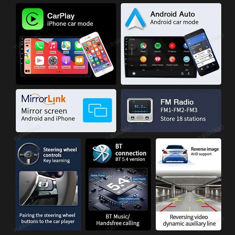 Автомобильный радиоприемник Android 14 для Mercedes Benz W203 W209 C180 C200 C220 C230 2005-2009