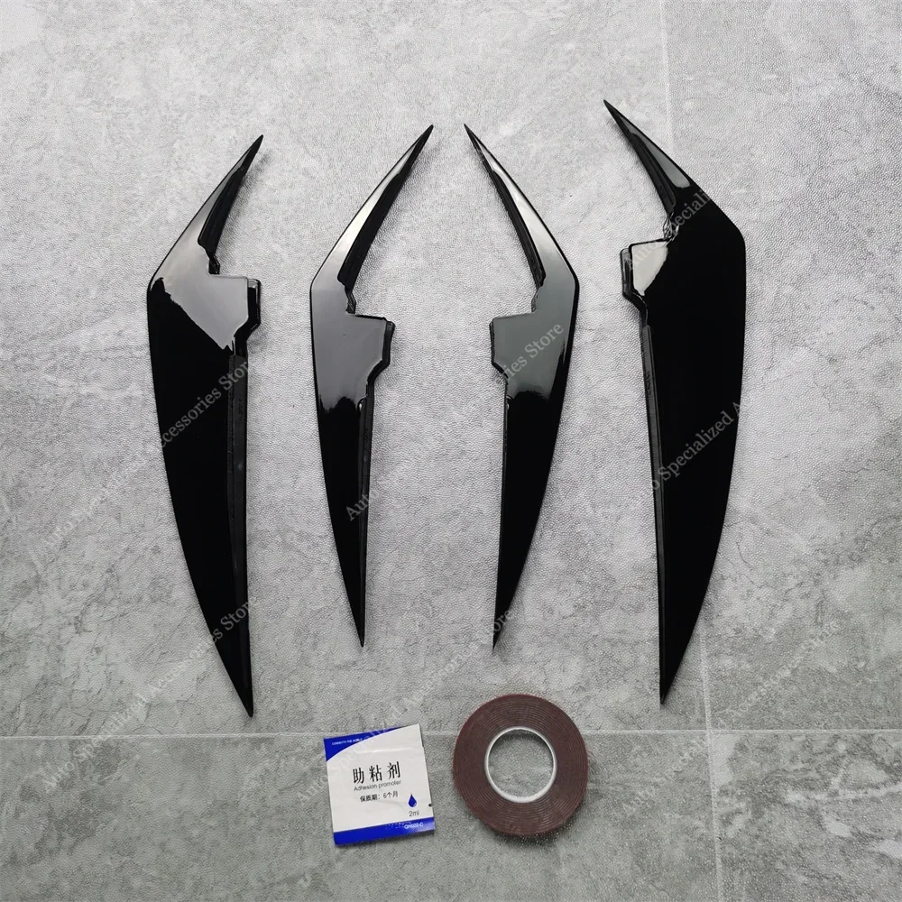 

Передний бампер Canards Airvent Blade для BMW G20 G21 325i 330i 330e M340i M Sport 2023-2025 Противотуманная фара Решетка Накладка Aero Комплект Bodykits