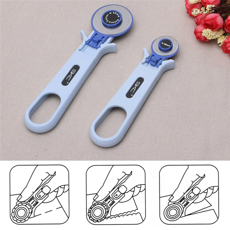 

28mm Circular Cut Rotary Cutter Blade Patchwork Fabric Leather Craft Sewing Tool Quilters Quilting Cutting