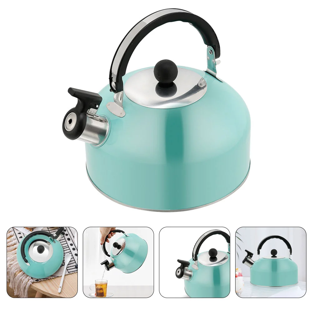 

Kettle Tea Teapot Water Pot Stove Whistling Boiling Stovetop Steel Stainless Coffee Teakettle Gas Induction Kettles Metal