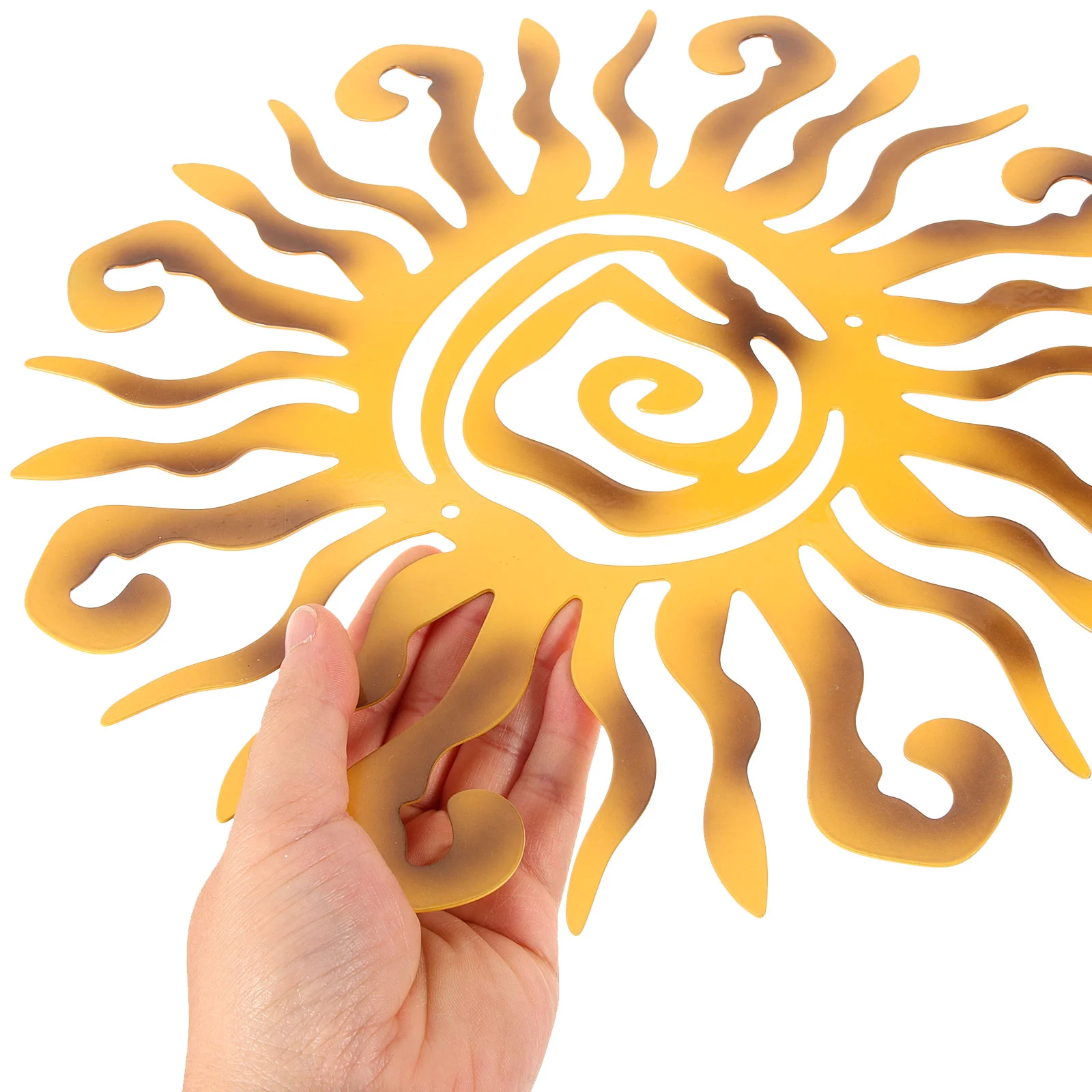 Солнцезащитные поделки железное украшение медальон уличный декор украшения для