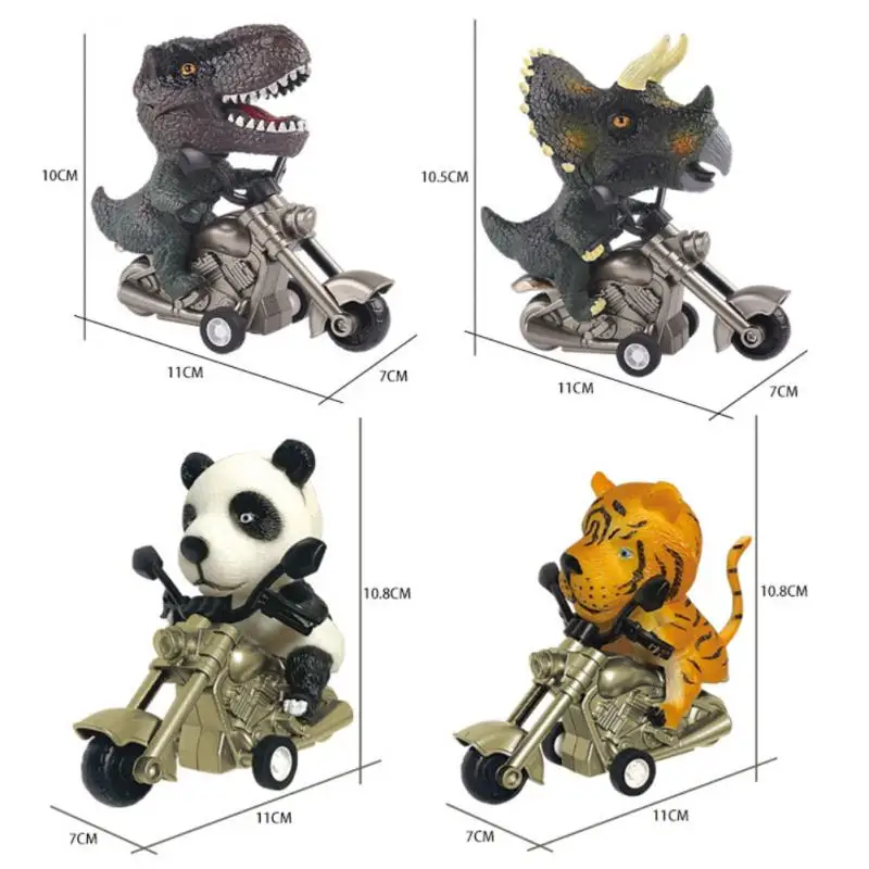 

Inertia Tyrannosaurus Rex Toy Car Simulation Motorcycle Triangle Dragon Model Car Children's Toy Car Boy's Toy Motorcycle