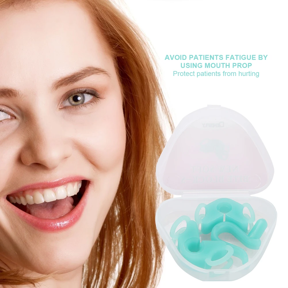 1 комплект из мягкого силиконового блока для зубов