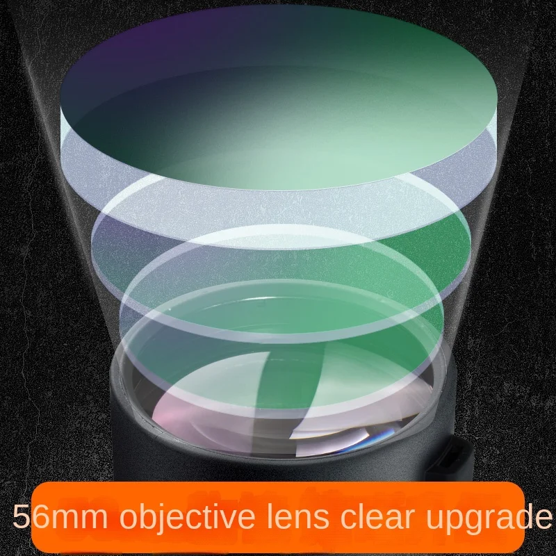 

Binoculars High Magnification Professional 12 Times Night Vision 10Km 56 Large Diameter