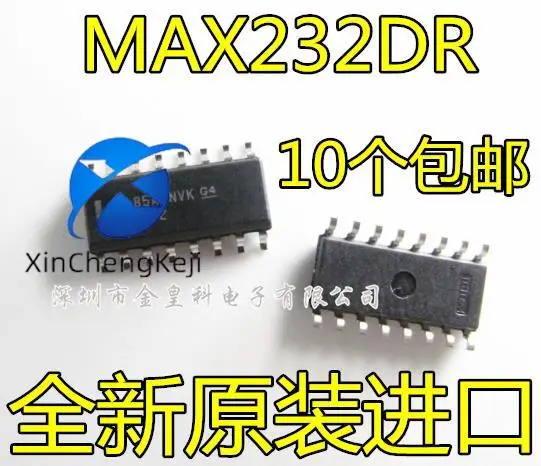 20 шт. Оригинальный Новый MAX232 MAX232DR RS232 SOP16 logic IC