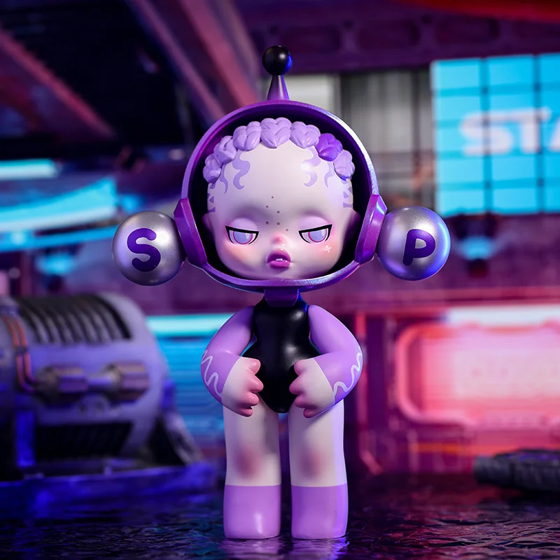 

OOTD SKULLPANDA Glaring Figurine Cool good Birthday Gift Mystery Toy