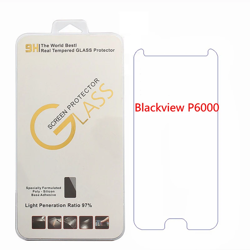 

2.5D Clear Tempered Glass for Blackview P6000 P2 R6 Lite P10000 Pro E7 E7S MAX1 Blackview P10000 Plus Screen Protector Glass