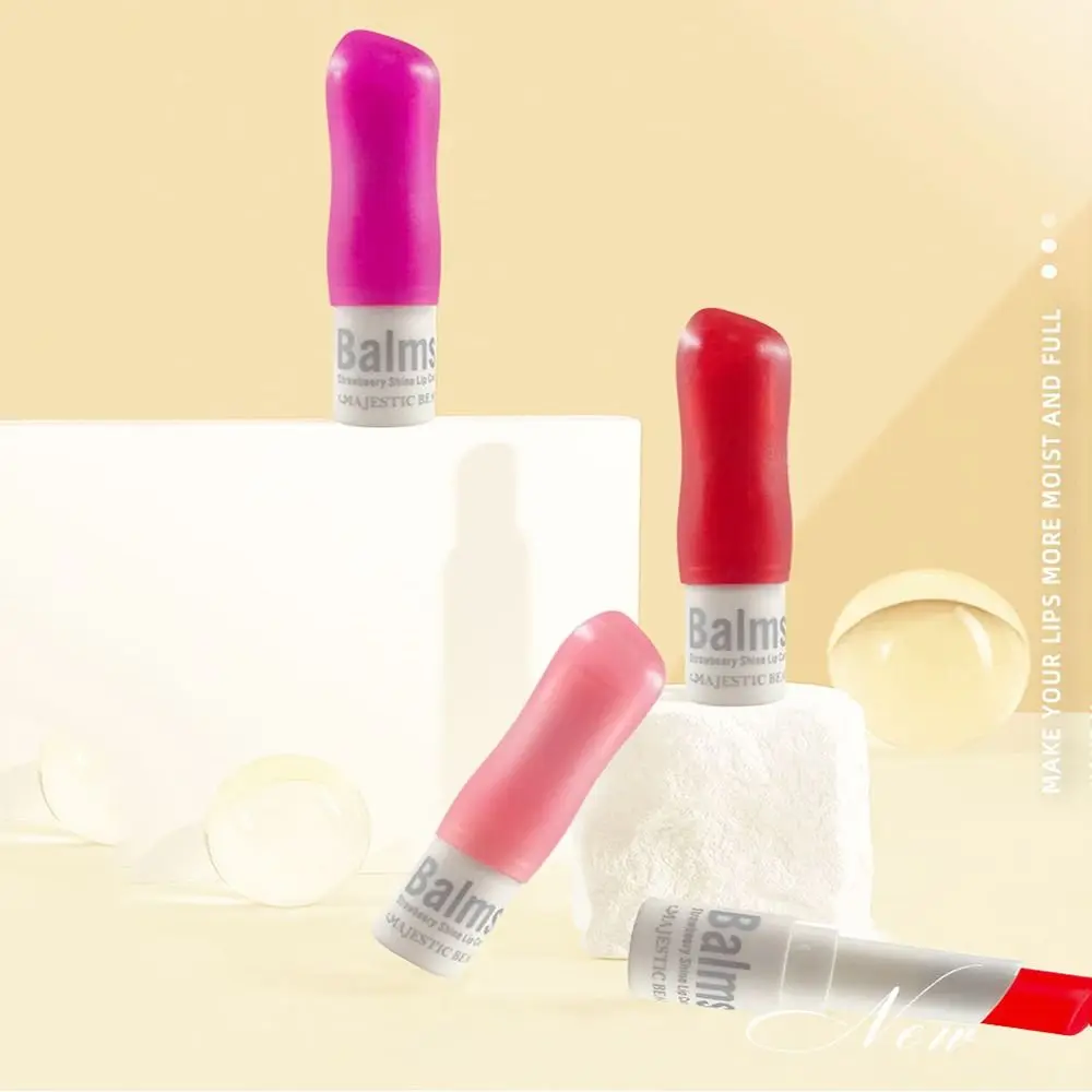 Успокаивающий фруктовый бальзам для губ водостойкий Увлажняющий блеск стойкий