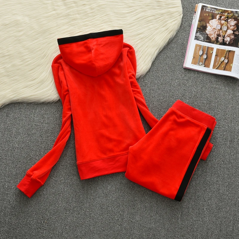 2024 повседневные женские костюмы модные брендовые осенние уличные бархатные