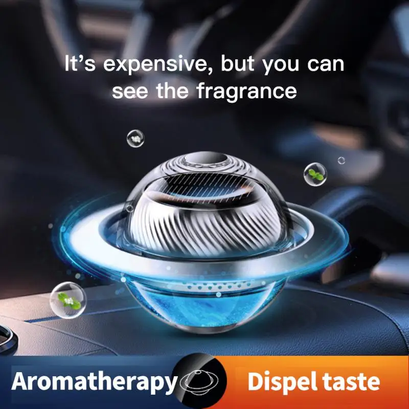 

Solar Car Air Freshener Smell In The Car Styling Air Vent Parfum Flavoring For Auto Interior Accessories Air Freshener